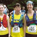 The winning Scarborough AC women's team at the Glaisdale fell race