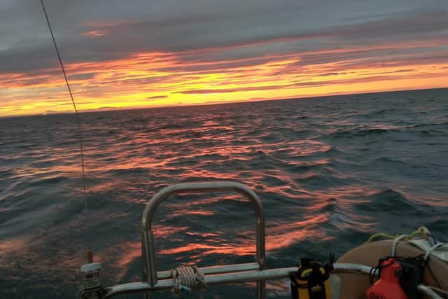 Sunset during the 2022 Scarborough Yacht Club North Sea Race

Photo by Scarborough Yacht Club