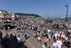 Thousands flocked to Scarborough's seafront for Armed Forces Day in 2019.