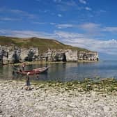 The walk is roughly an eight mile circular walk starting at Flamborough lighthouse, taking in North Landing, Thornwick Bay and South Landing along the way. Photo submitted