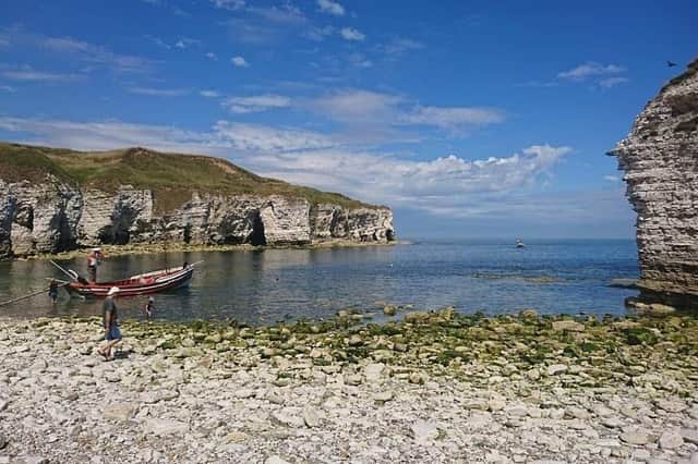 The walk is roughly an eight mile circular walk starting at Flamborough lighthouse, taking in North Landing, Thornwick Bay and South Landing along the way. Photo submitted