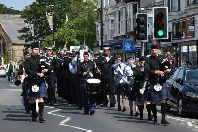 Armed Forces Day is held on Saturday, July 9 with the parade stepping off at noon from the War Memorial Gardens.