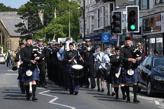 Armed Forces Day is held on Saturday, July 9 with the parade stepping off at noon from the War Memorial Gardens.