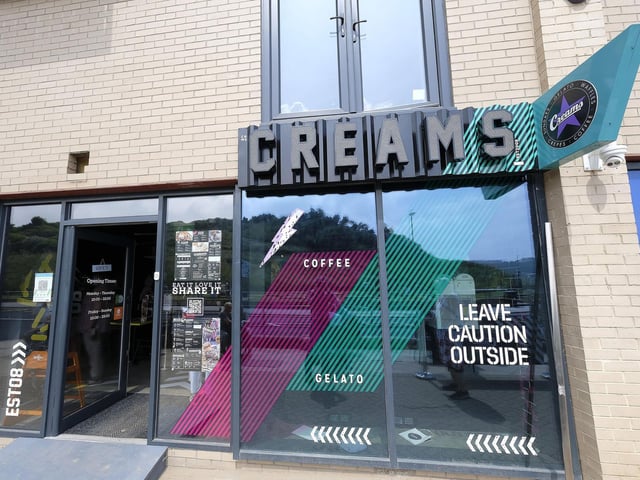 Creams on Peasholm Gap is ranked at number seven.