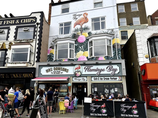 Flamingo Bay and Mrs Dowsons on Foreshore Road is ranked at number six.