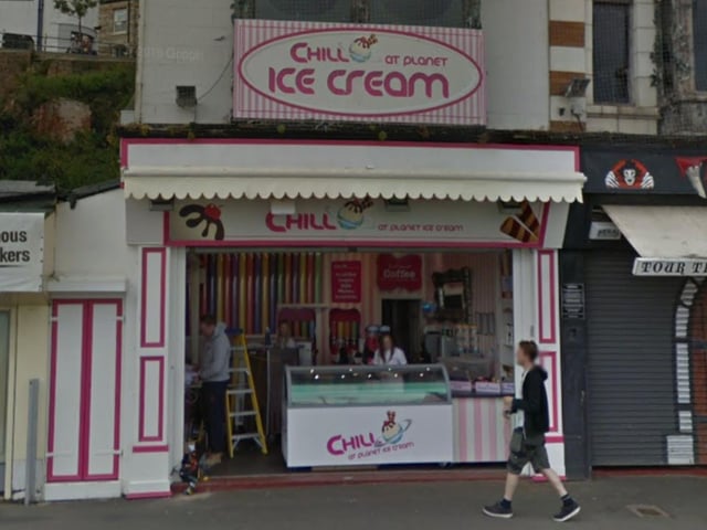 Chill at Planet Ice Cream on Foreshore Road is ranked at number five.