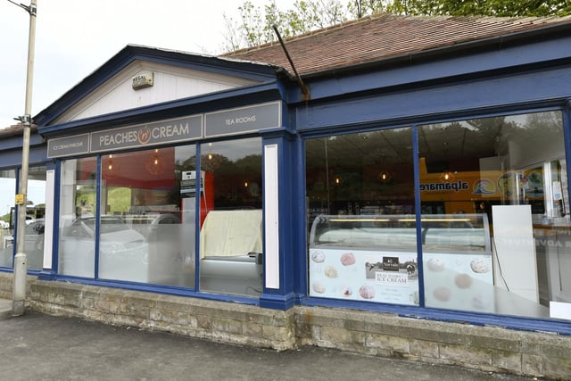 Peaches 'n' Cream on Peasholm Gap is ranked at a number three.
