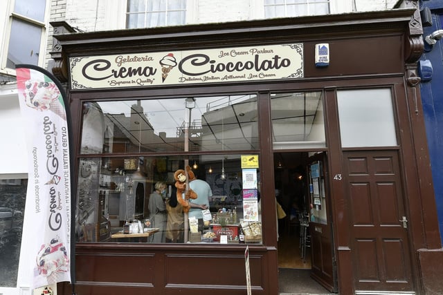 Crema e Cioccolato on Newborough is ranked at number one!