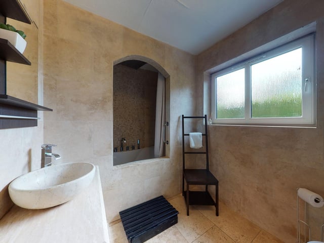 Clean, modern lines in this attractive facility.
