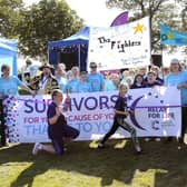 Participants at the start of a previous Relay for Life event at Sewerby. Photo: Richard Ponter