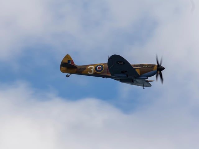 Battle of Britain flypast - The Spitfire