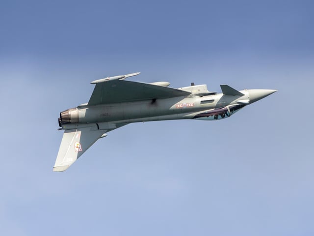 The typhoon performed a breath-taking display