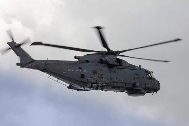 Royal Navy Lynx helicopter