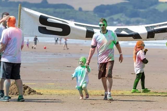 The Colour Run is coming back to Whitby beach.
picture: Derek Earl