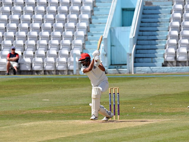 Zain Maqsood hit 18no for Scarborough CC 2nds