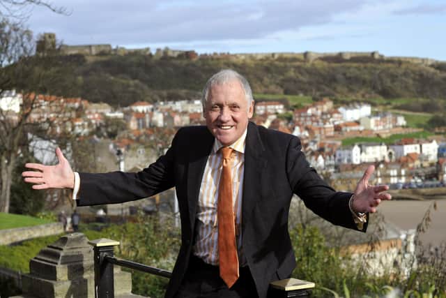 Veteran broadcaster Harry Gration, overlooking his favourite town of Scarborough, has died suddenly aged 71.