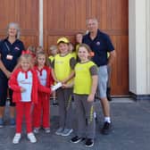 Brownies and Rainbow Guides from St John’s Burlington Church enjoyed the visit and tour around the Bridlington RNLI Station. Photo submitted