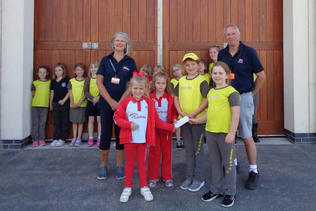 Brownies and Rainbow Guides from St John’s Burlington Church enjoyed the visit and tour around the Bridlington RNLI Station. Photo submitted