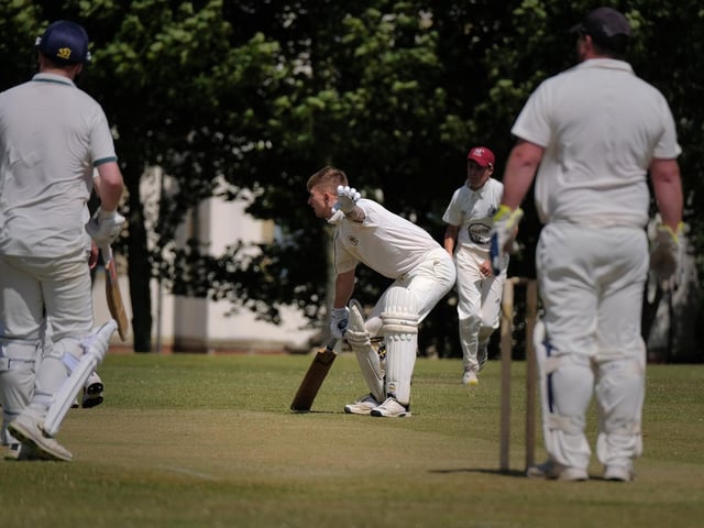 Ollie Varey turns down a run