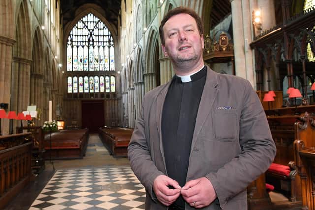 Rev Matthew has been Bridlington Priory Rector since 2013. He will leave Bridlington in September to take up a role at Ripon Cathedral.
