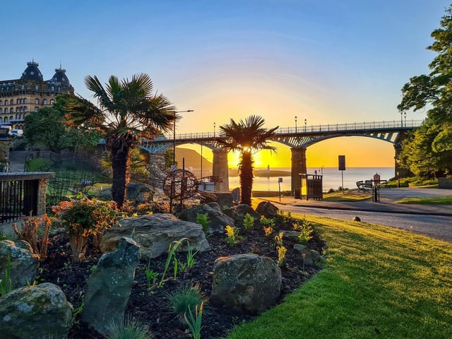 'Totally tropical' Scarborough.