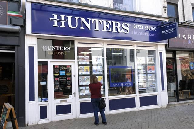 Perusing the properties on sale with Hunters in Scarborough.