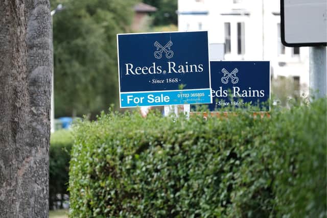 Scarborough has the highest house price growth in the county.