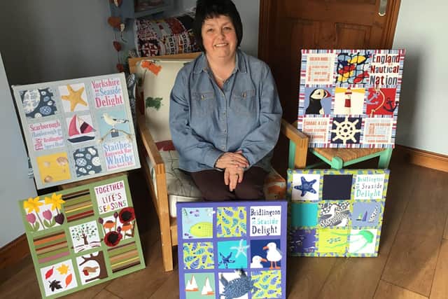 Artist, designer and maker Mary Matthews is heading back Bridlington to exhibit her work at the Old Town Gallery. Photo submitted