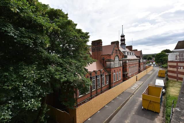 The building has housed several schools over the year and was formerly home to the Stephen Joseph Theatre.