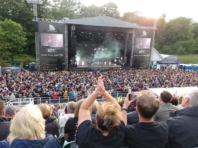 Bryan Adams at Scarborough Open Air Theatre. Photo: Richard Ponter