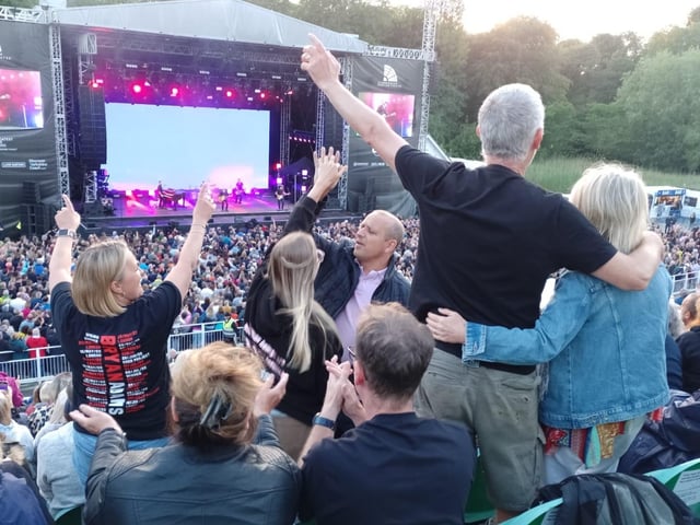 Bryan Adams at Scarborough Open Air Theatre. Photo: Richard Ponter