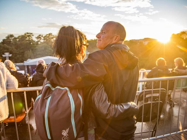 Bryan Adams at Scarborough Open Air Theatre. Photo courtesy Cuffe and Taylor.