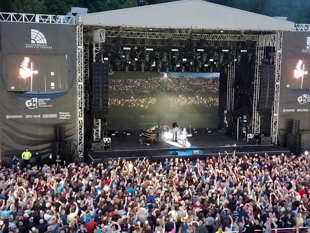 Bryan Adams at Scarborough Open Air Theatre. Photo: Richard Ponter