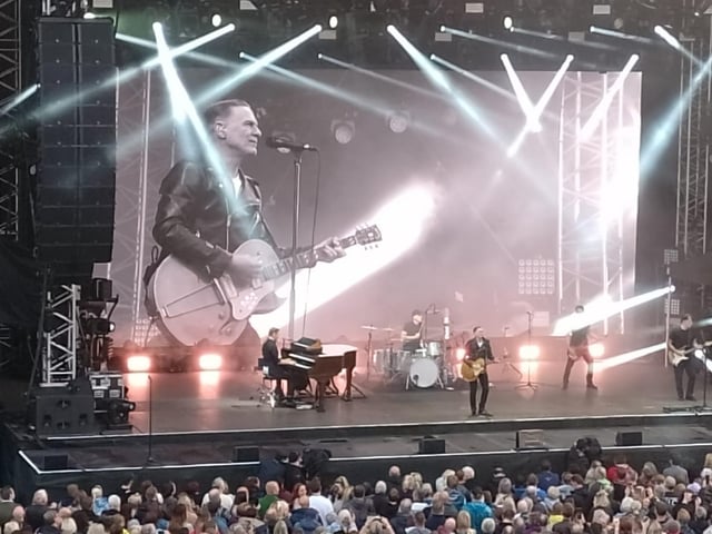 Bryan Adams at Scarborough Open Air Theatre. Photo: Richard Ponter