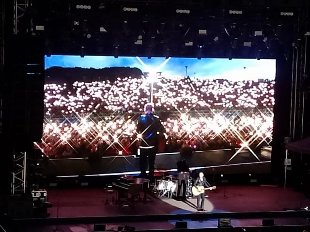 Bryan Adams at Scarborough Open Air Theatre. Photo: Richard Ponter