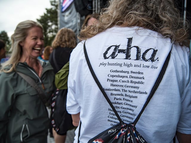 The Scarborough gig was added to a string of international A-Ha dates.
picture: Cuffe & Taylor.