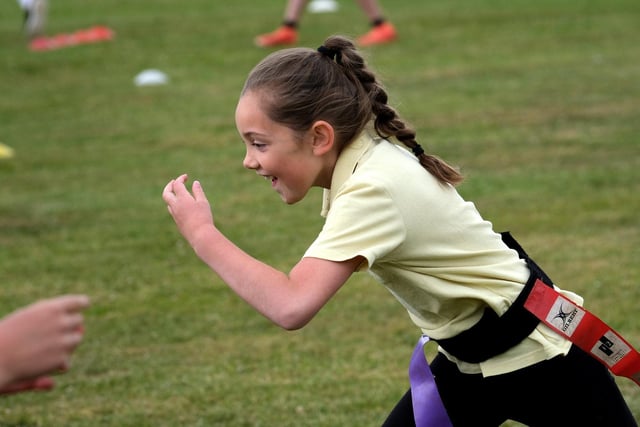 Sporting fun for the primary school pupils