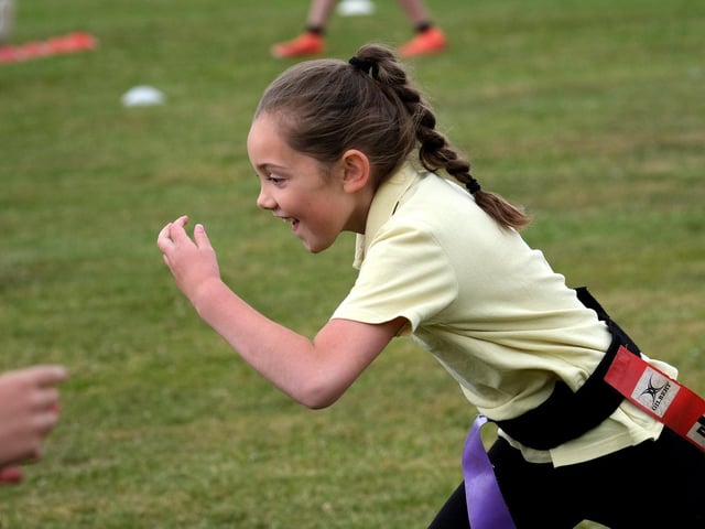 Sporting fun for the primary school pupils
