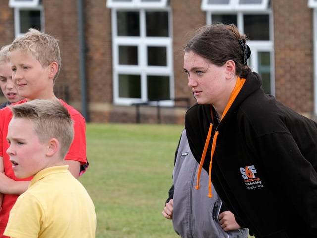 The Scarborough Sixth Form College students organised the sporting events at the conference