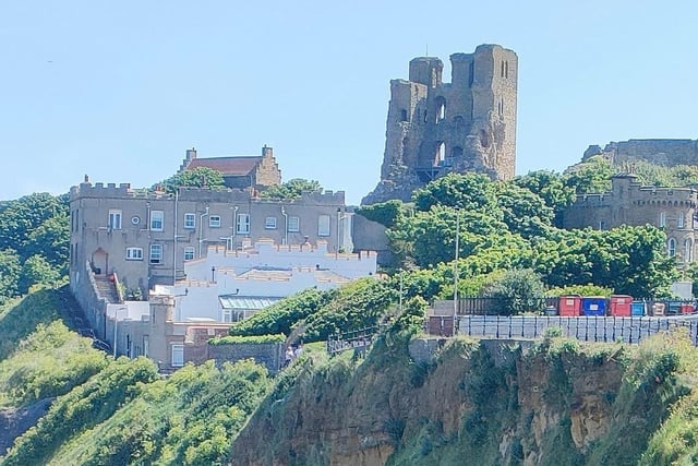 Magnificent view of the castle.