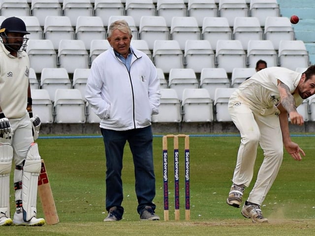 Action from Scarborough CC 2nds v Patrington