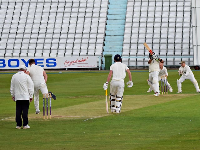 Action from Scarborough CC 2nds v Patrington