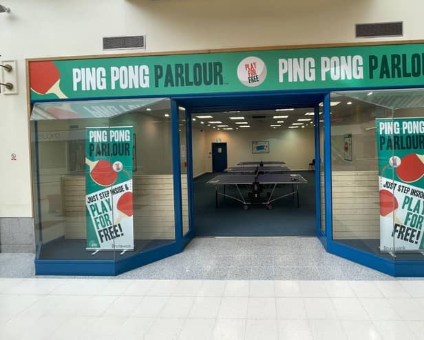 The free table tennis space returns to the Brunswick in Scarborough.
