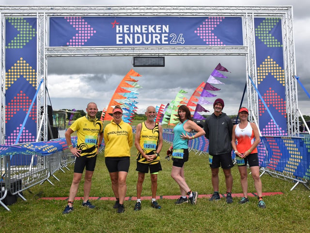 Bridlington Road Runners at Enduro24 2022 at Bramham Park