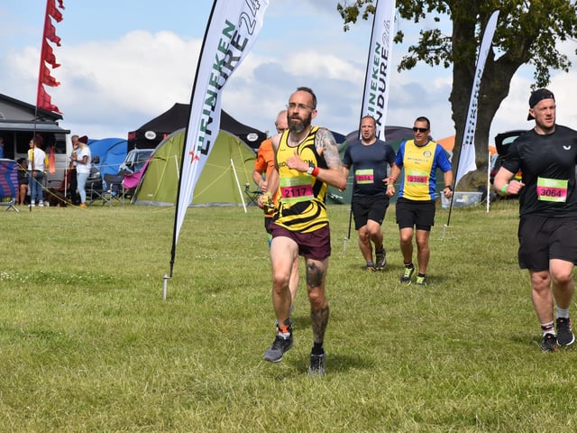 Bridlington Road Runners' Phill Taylor at Enduro24 2022 at Bramham Park