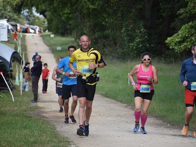 Bridlington Road Runners' Tom Fynn at Enduro24 2022 at Bramham Park