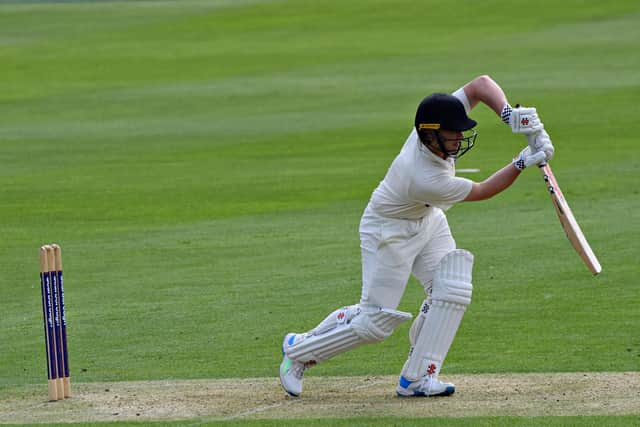 Duncan Brown impressed with the bat for Scarborough CC