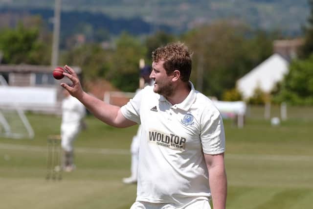 Kristian Wilkinson impressed with bat and ball for Heslerton in their defeat
