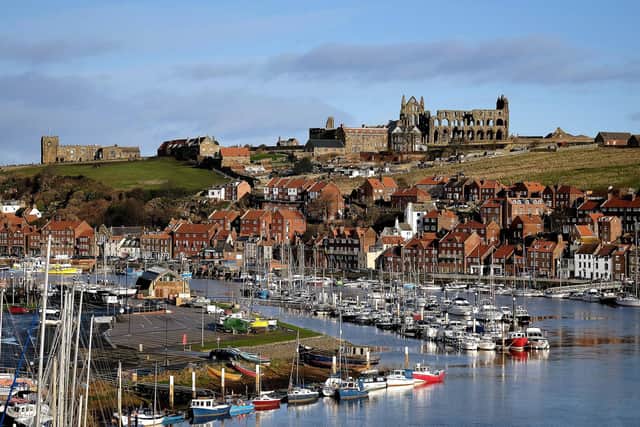 The baton relay will reach its finish line at Whitby Abbey.