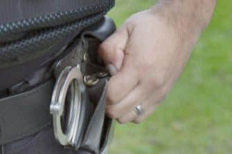 Two men have been charged in connection with the incident which happened on Albemarle Crescent
